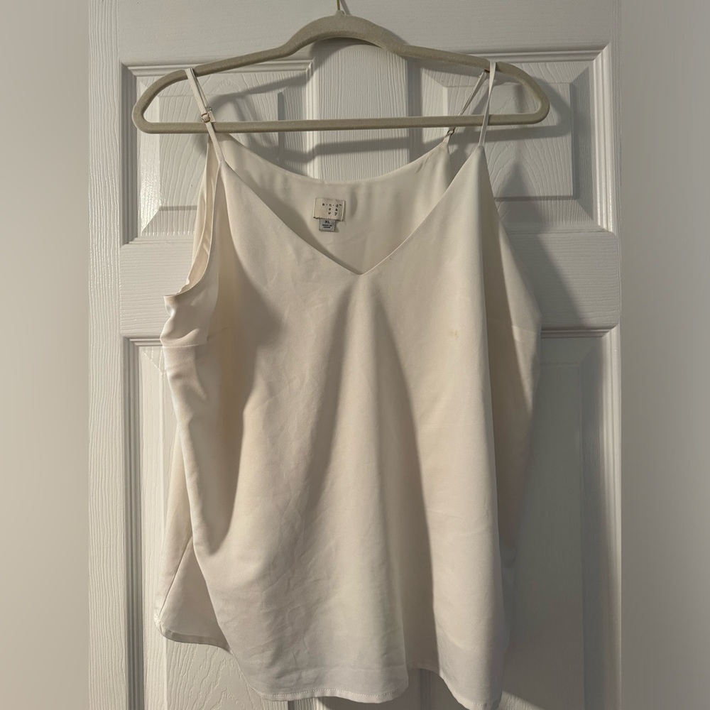 White tanktop